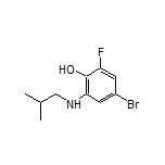 4-Bromo-2-fluoro-6-(isobutylamino)phenol
