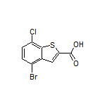 4-Bromo-7-chlorobenzo[b]thiophene-2-carboxylic Acid
