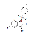 3-Bromo-2,5-difluoro-1-tosyl-7-azaindole