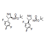 trans-N-Boc-4-(2,4,5-trifluorophenyl)pyrrolidin-3-amine