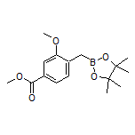 2-Methoxy-4-(methoxycarbonyl)benzylboronic Acid Pinacol Ester