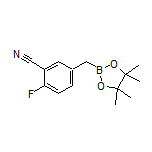 (3-Cyano-4-fluorobenzyl)boronic Acid Pinacol Ester
