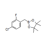 (4-Chloro-2-fluorobenzyl)boronic Acid Pinacol Ester