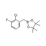 (2-Chloro-3-fluorobenzyl)boronic Acid Pinacol Ester