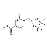 2-Fluoro-4-(methoxycarbonyl)benzylboronic Acid Pinacol Ester