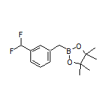 3-(Difluoromethyl)benzylboronic Acid Pinacol Ester