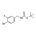 1-(4-Bromo-3-fluorophenyl)-N-Boc-methanamine