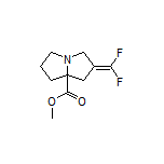 Methyl 2-(Difluoromethylene)hexahydro-1H-pyrrolizine-7a-carboxylate