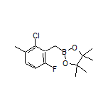 2-Chloro-6-fluoro-3-methylbenzylboronic Acid Pinacol Ester