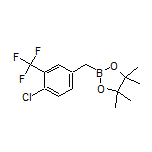4-Chloro-3-(trifluoromethyl)benzylboronic Acid Pinacol Ester