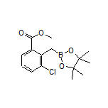 2-Chloro-6-(methoxycarbonyl)benzylboronic Acid Pinacol Ester