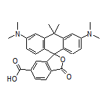 3,6-Bis(dimethylamino)-10,10-dimethyl-3’-oxo-3’H,10H-spiro[anthracene-9,1’-isobenzofuran]-6’-carboxylic Acid