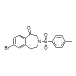 7-Bromo-3-tosyl-2,3,4,5-tetrahydro-1H-benzo[d]azepin-1-one