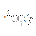 2-Methoxy-5-(methoxycarbonyl)benzylboronic Acid Pinacol Ester