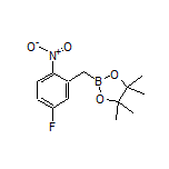 5-Fluoro-2-nitrobenzylboronic Acid Pinacol Ester