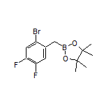 2-Bromo-4,5-difluorobenzylboronic Acid Pinacol Ester