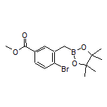 2-Bromo-5-(methoxycarbonyl)benzylboronic Acid Pinacol Ester
