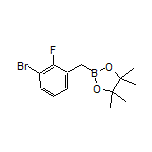 3-Bromo-2-fluorobenzylboronic Acid Pinacol Ester
