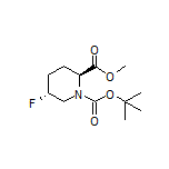 Methyl (2S,5R)-1-Boc-5-fluoropiperidine-2-carboxylate