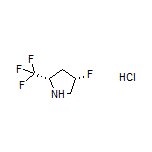 (2S,4S)-4-Fluoro-2-(trifluoromethyl)pyrrolidine Hydrochloride