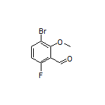 3-Bromo-6-fluoro-2-methoxybenzaldehyde