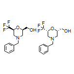 [cis-4-Benzyl-6-(trifluoromethyl)morpholin-2-yl]methanol