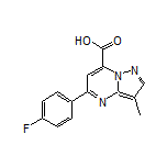 5-(4-Fluorophenyl)-3-methylpyrazolo[1,5-a]pyrimidine-7-carboxylic Acid