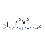 Methyl (R)-2-(Boc-amino)-5-oxopentanoate