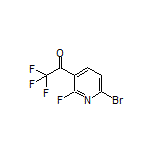 1-(6-Bromo-2-fluoro-3-pyridyl)-2,2,2-trifluoroethanone