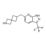 6-(2-Azaspiro[3.3]heptan-6-ylmethyl)-3-(trifluoromethyl)-1H-pyrazolo[3,4-b]pyridine