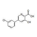 5-(3-Chlorophenyl)-3-hydroxypyridine-2-carboxylic Acid
