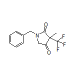 1-Benzyl-3-methyl-3-(trifluoromethyl)pyrrolidine-2,4-dione