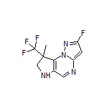 2-Fluoro-8-methyl-8-(trifluoromethyl)-7,8-dihydro-6H-pyrazolo[1,5-a]pyrrolo[2,3-e]pyrimidine
