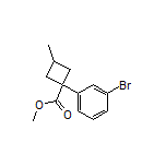 Methyl 1-(3-Bromophenyl)-3-methylcyclobutanecarboxylate