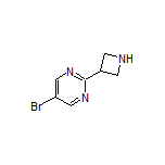 2-(Azetidin-3-yl)-5-bromopyrimidine