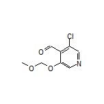 3-Chloro-5-(methoxymethoxy)isonicotinaldehyde