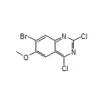 7-Bromo-2,4-dichloro-6-methoxyquinazoline