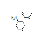 Methyl (3R,4R)-4-Aminotetrahydro-2H-thiopyran-3-carboxylate