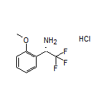 (S)-2,2,2-Trifluoro-1-(2-methoxyphenyl)ethanamine Hydrochloride