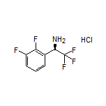 (R)-1-(2,3-Difluorophenyl)-2,2,2-trifluoroethanamine Hydrochloride