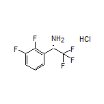 (S)-1-(2,3-Difluorophenyl)-2,2,2-trifluoroethanamine Hydrochloride