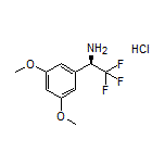 (R)-1-(3,5-Dimethoxyphenyl)-2,2,2-trifluoroethanamine Hydrochloride