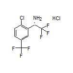 (S)-1-[2-Chloro-5-(trifluoromethyl)phenyl]-2,2,2-trifluoroethanamine Hydrochloride