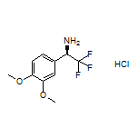 (R)-1-(3,4-Dimethoxyphenyl)-2,2,2-trifluoroethanamine Hydrochloride