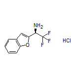 (R)-1-(Benzofuran-2-yl)-2,2,2-trifluoroethanamine Hydrochloride