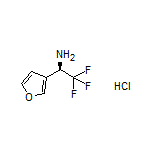 (R)-2,2,2-Trifluoro-1-(3-furyl)ethanamine Hydrochloride