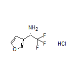 (S)-2,2,2-Trifluoro-1-(3-furyl)ethanamine Hydrochloride