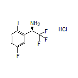 (R)-2,2,2-Trifluoro-1-(5-fluoro-2-iodophenyl)ethanamine Hydrochloride