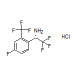 (S)-2,2,2-Trifluoro-1-[4-fluoro-2-(trifluoromethyl)phenyl]ethanamine Hydrochloride