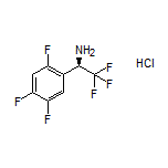 (R)-2,2,2-Trifluoro-1-(2,4,5-trifluorophenyl)ethanamine Hydrochloride